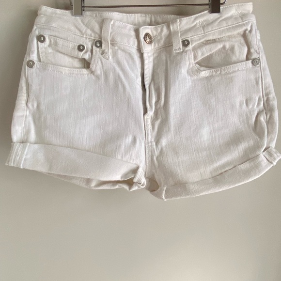 R13 White Jean Shorts for Women - Picture 1 of 3